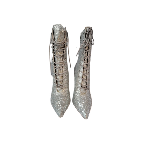 Steve Madden Valency Rhinestone Boots sz 10 Sold Out NIB - Picture 2 of 4